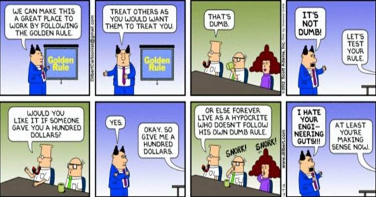 Dilbert on Great Place to Work (GPTW)